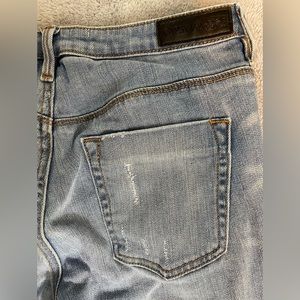 Gypsy Warrior High Rise Mom Distressed Jeans